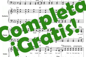 Partitura de Música Gospel Pdf gratis online